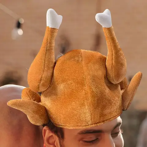 Funny Roasted Turkey Hat Phenovo