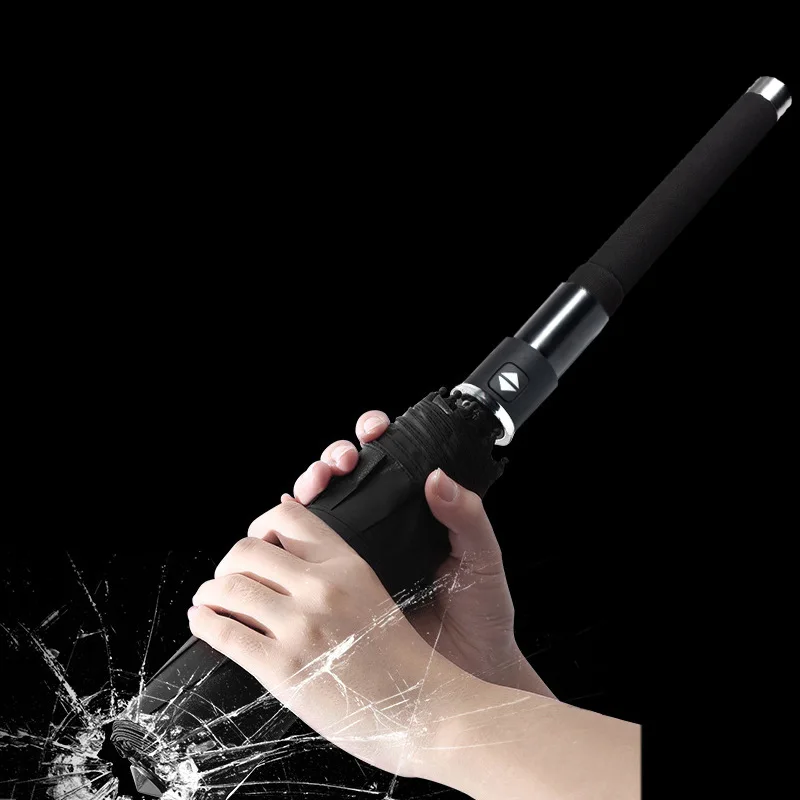 

Umbrella Self-defense Security Vehicle Outdoor Expansion Broken Window Self-defense Quick Pull Out The Safety Hammer