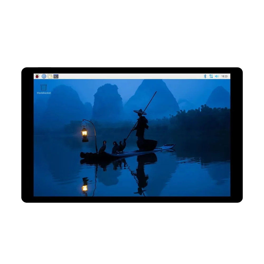 Фото 7-дюймовый DSI LCD (E) дисплей Waveshare с емкостным сенсорным экраном для Pi, 1280x800 IPS, оптическое соединение, закаленное стекло, 10-точечный сенсорный ввод DSI №4