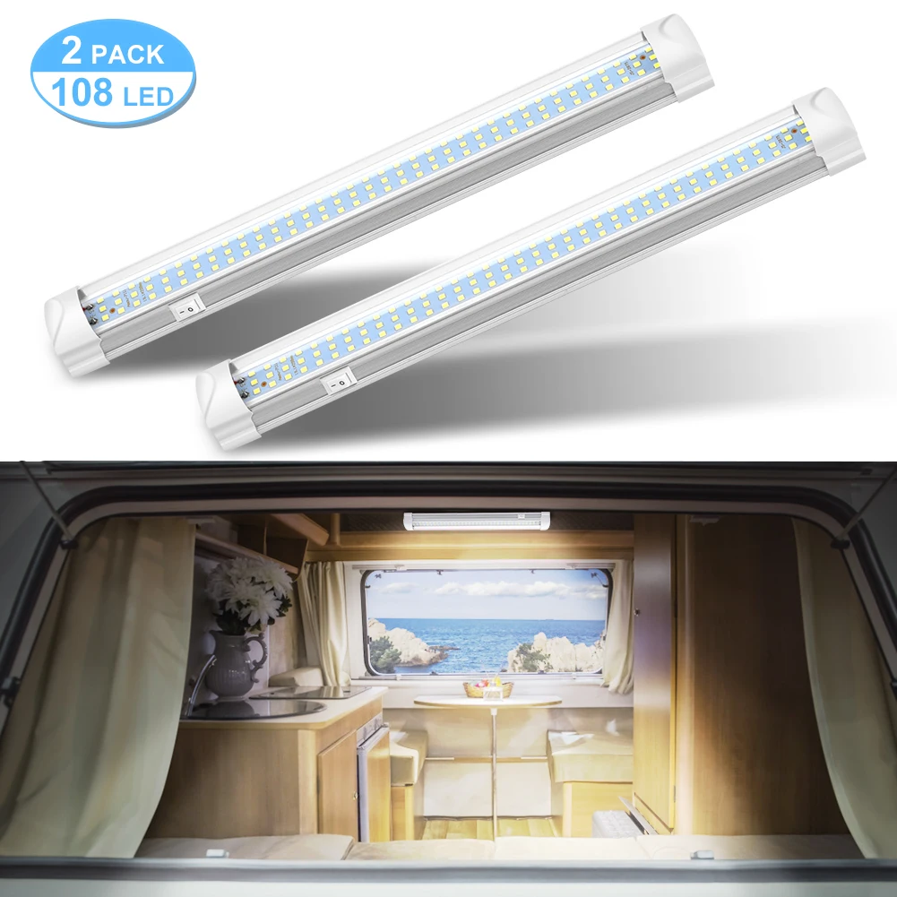 

DC12V car LED interior lights，RV lights （two piece） car interior lights