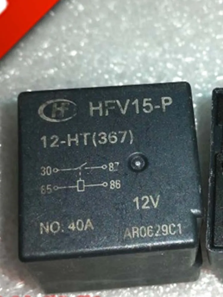 

HFV15-P 12-HT 12V реле 40A 12 В постоянного тока 4 контакта