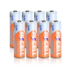 Аккумуляторы PKCELL AA NIZN, 1,6 МВтч, в, 2 А, 8 шт.