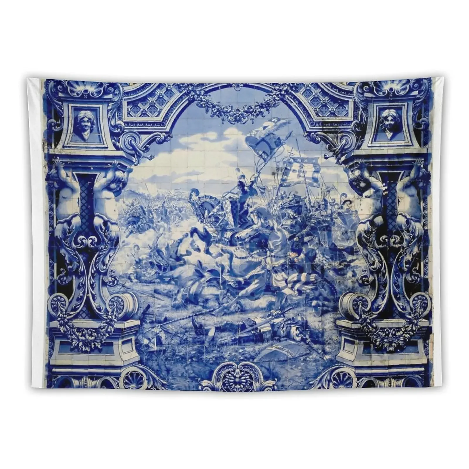 Настенная плитка-HD-A alla dos чих (Lover s place) -Порто-станция (Португалия) гобелен