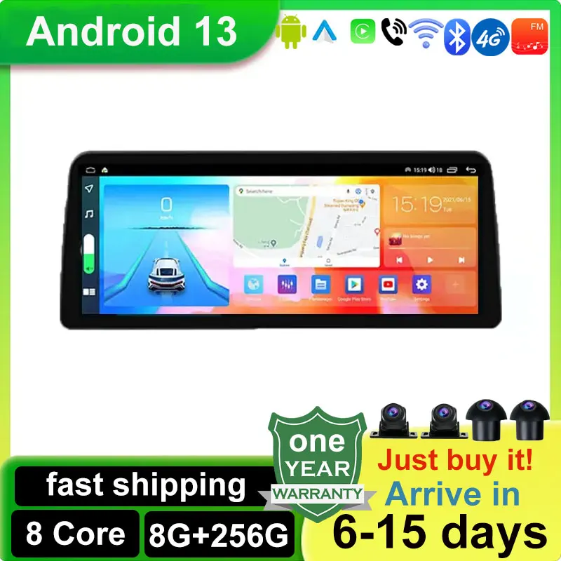 

For KIA K5 Optima 2015-2019 12.3 Inch Android 13 Touch Screen Car Carplay Radio Multimedia Stereo Player GPS Navigation