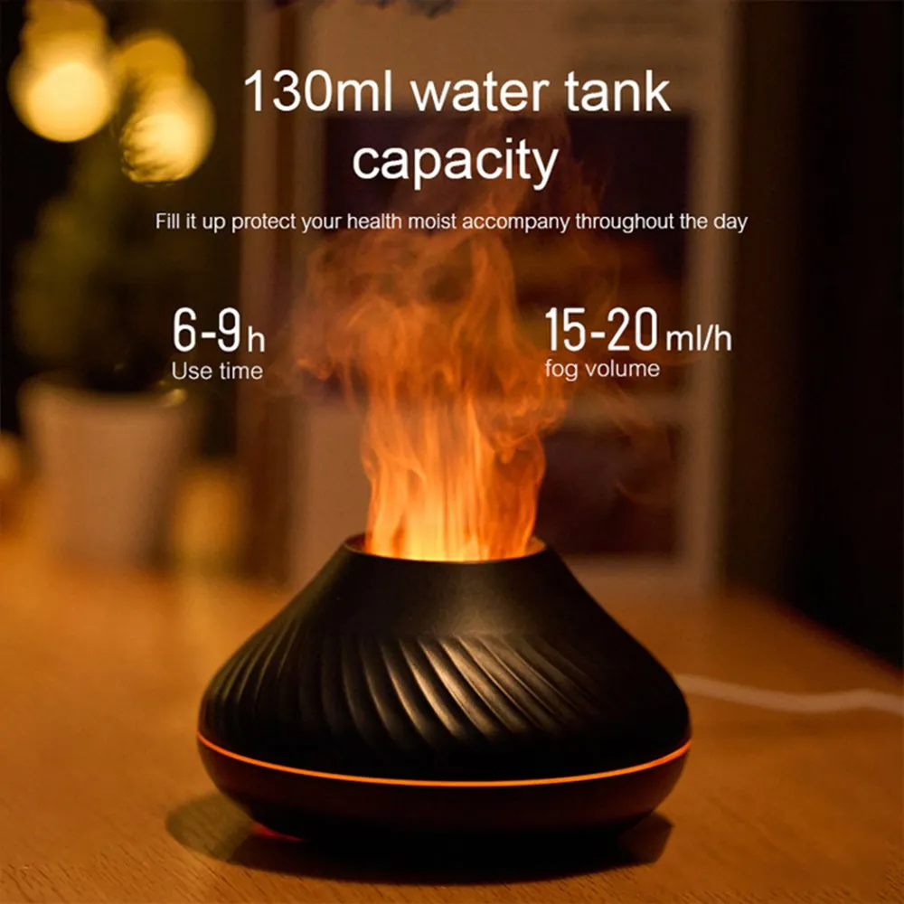 

Humidifier Portable Aroma Diffuser with Colorful RGB USB Essential Oil Diffuser For Car Home Office