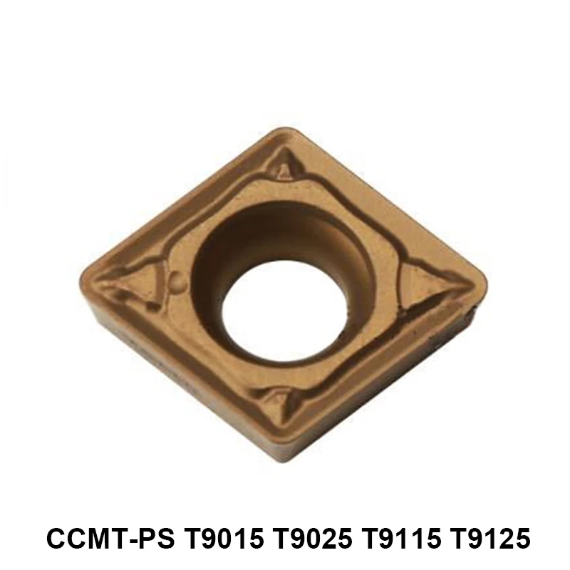CCMT 060204 CCMT09T304 CCMT09T308-PS-24 T9015 T9025 T9115 T9125 Твердосплавные вставки Токарный инструмент