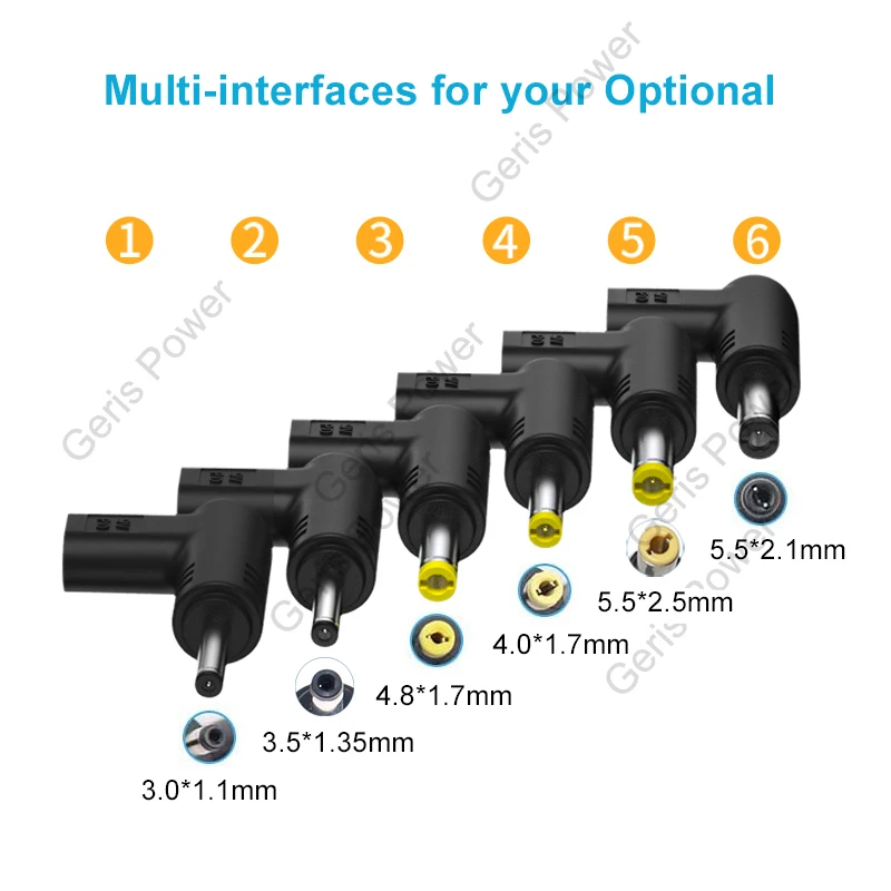 USB C PD к DC разъему питания Универсальный 5 в 9 12 В Тип адаптер для зарядки конвертер