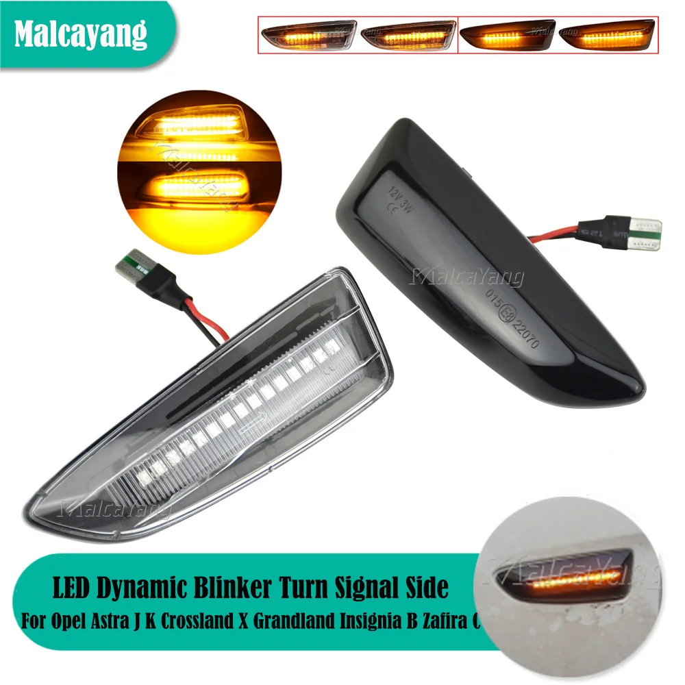 

Фонарь с динамическим поворотным сигналом для Opel Vauxhall Astra J K Crossland X Grandland Insignia B Zafira C