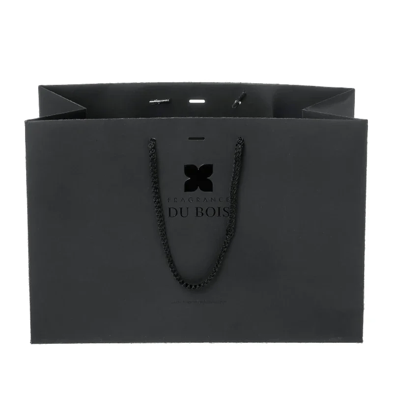 Оптовая продажа с фабрики толстое качество квадратное дно черная крафт-бумага