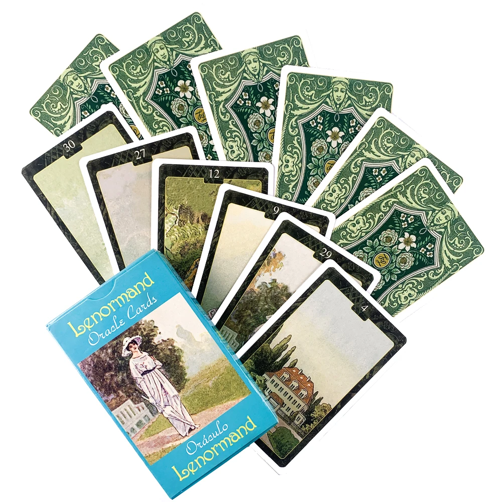 

Lenormand Oracle Cards Tarot Cards Divination Entertainment Parties Board Game Tarot and A Variety of Tarot Options Astrology