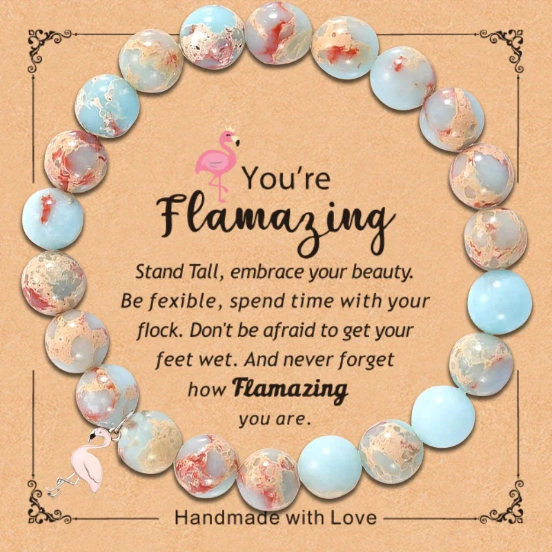 Элегантный браслет с круглыми бусинами подходящий для подарка Firebird на День