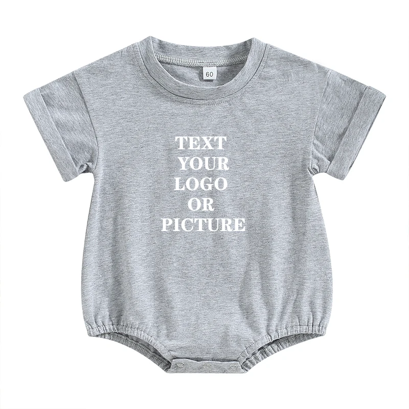 

2023 Custom Logo New Solid Kids Sweetheart Candy Round Head Top Short Sleeve Loose Cotton T-shirt Fashion Casual Outfit Clothing