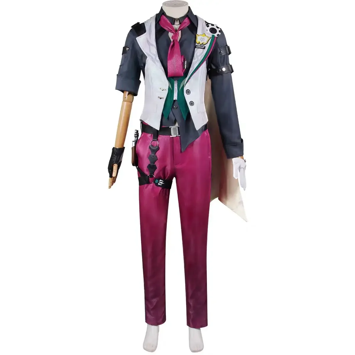Игра Honkai: Star Rail Cos Gallagher Косплей Костюм Партия Униформа Мужчины Хэллоуин Опора