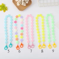 lovely glasses chain for children colorful anti lost mask chain lanyards neck strap cord sunglasses rope eyewear jewelry gift