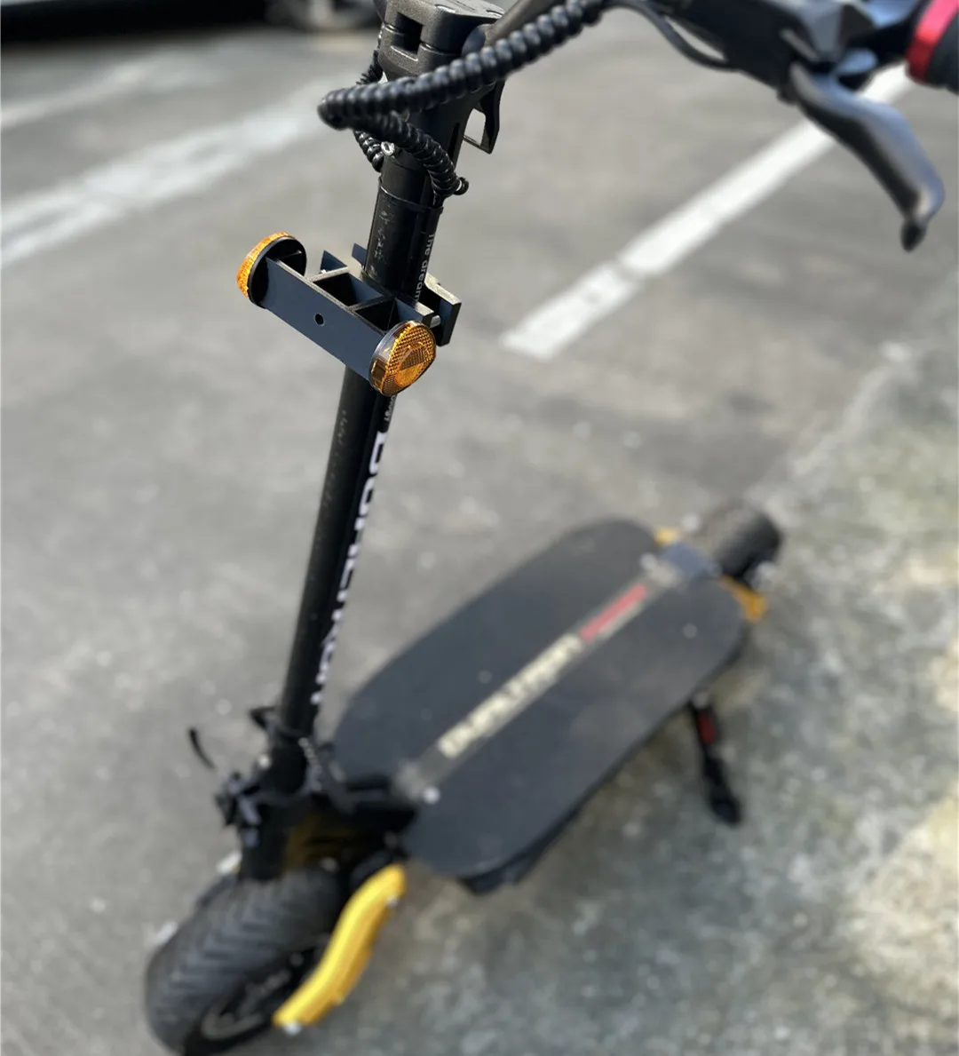 2 шт. крепление на руль безопасная светоотражающая наклейка в полоску