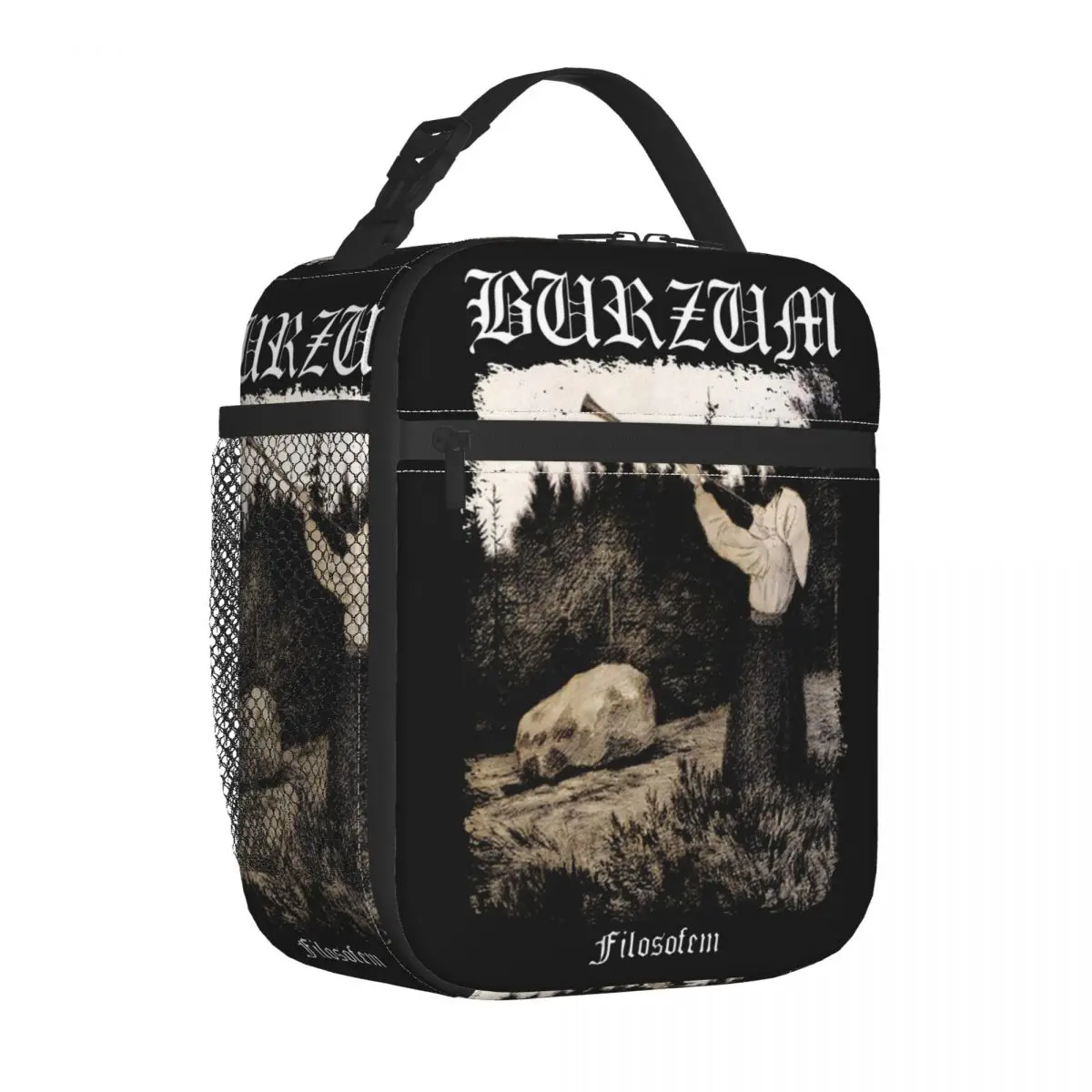 Теплоизолированная сумка для ланча Burzum Blow The Tube вместительный контейнер еды