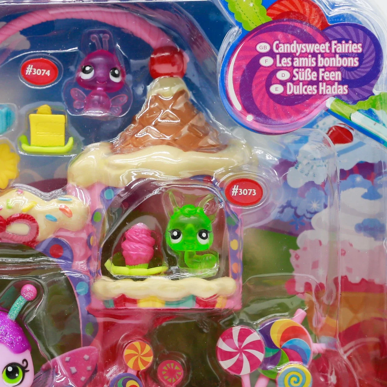 Hasbro аниме фигурки Littlest Pet Shop милые куклы игрушки Candysweet феи посыпчатый дворец