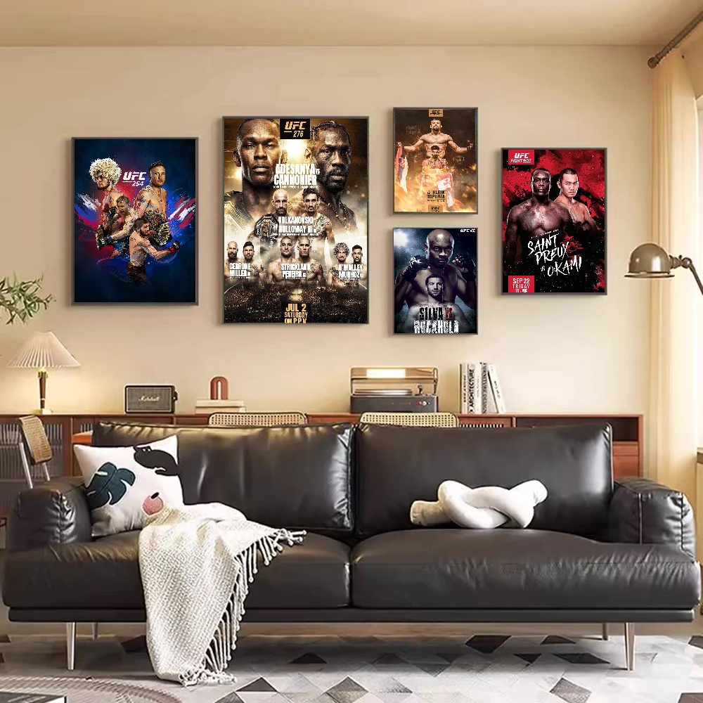 Высокое качество цифровая печать U-Ultimate F-Fighting C-Championship UFC плакат классический