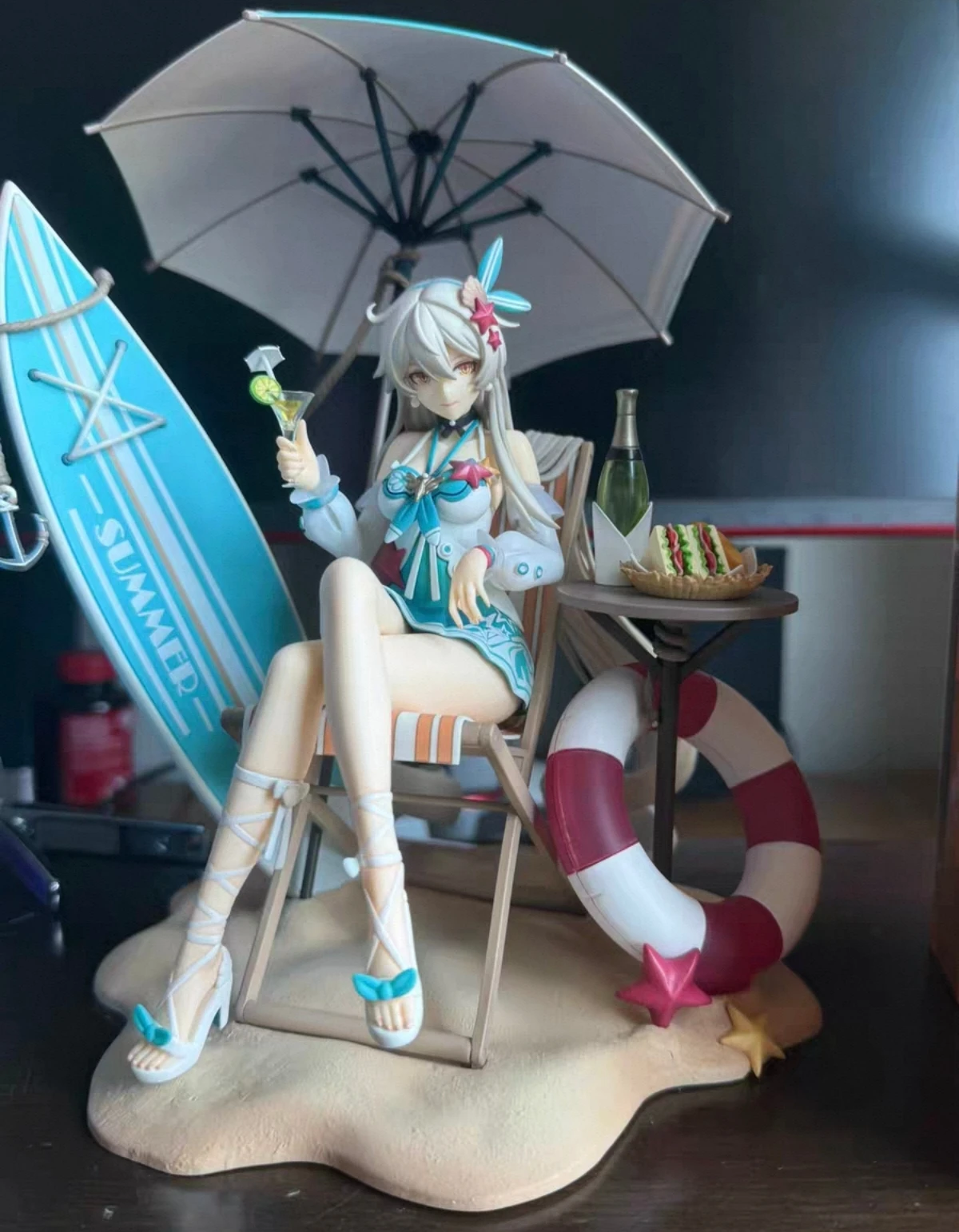 Фото Honkai Impact 3 Herrscher Kiana 1/8 Apex Mihoyo Honkai Impact 3 Kiana Kaslana Herrscher of The Sky Spring Spirit Ver Swimsuit №1