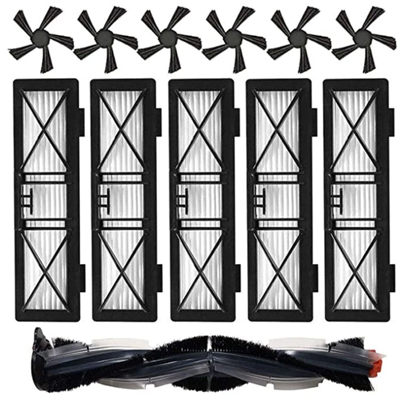 

Replacement Main Brush, Side Brush And Ultra-Performance Filter Compatible With For Neato Botvac D Series And Neato