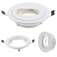 5pcslot recessed spot ceiling lamp down lights led spotlight gu10 mr16 lamp fitting ceiling spot light downlight frame