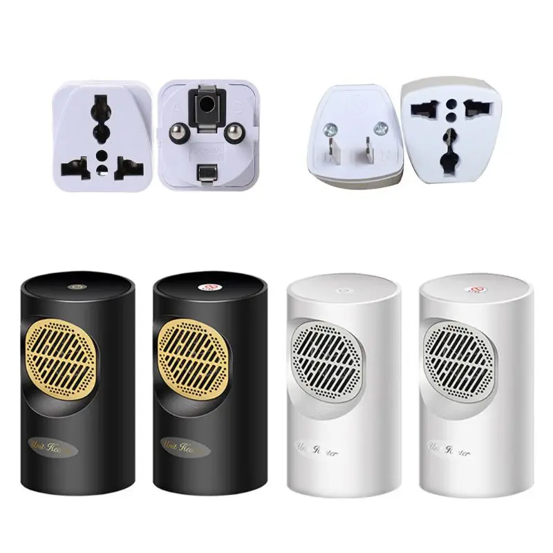 

Адаптер европейского стандарта, адаптер для вентилятора и нагревателя, 3-контактная розетка, преобразователи мощности, Прямая