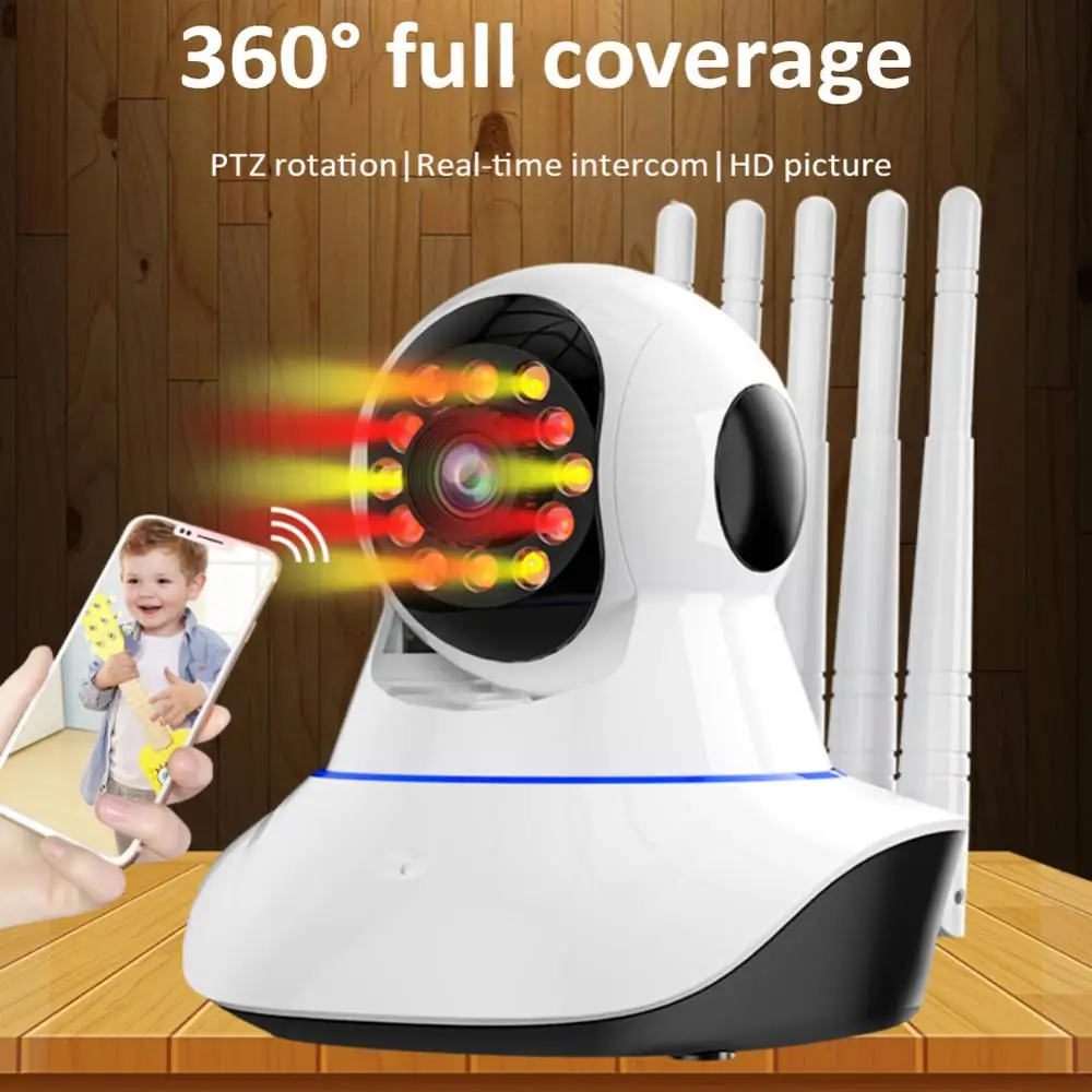 

Беспроводная Ip-камера видеонаблюдения с шумоподавлением, Wi-Fi, 720p