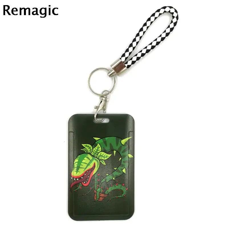 

Horror Characters Snake Fashion Lanyard ID Badge Holder Bus Pass Case Cover Slip Bank Credit Card Holder Strap Card Holder