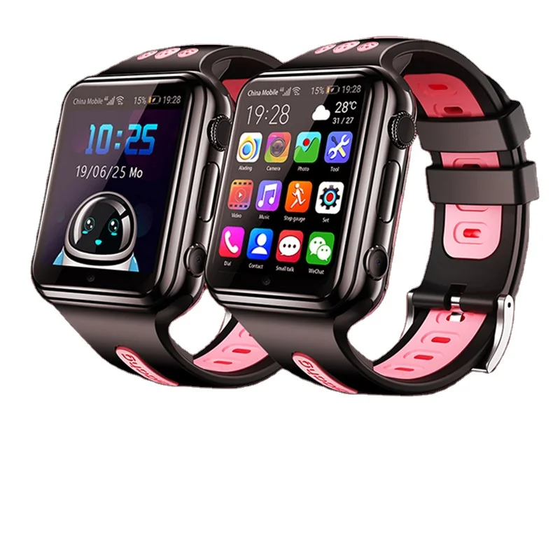 

Df 4G GPS Wifi Location Student/Children Smart Watch Phone Android System App Install Bluetooth Smartwatch SIM Card Android 9.0