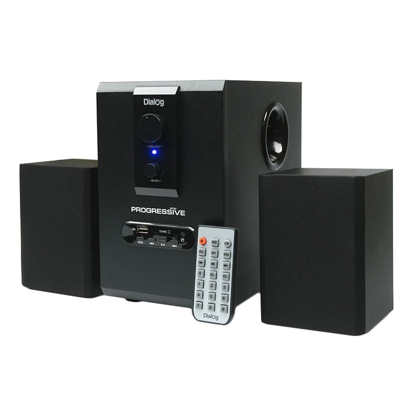 Колонки для компьютера DIALOG AP-150 USB+SD reader черные | Электроника