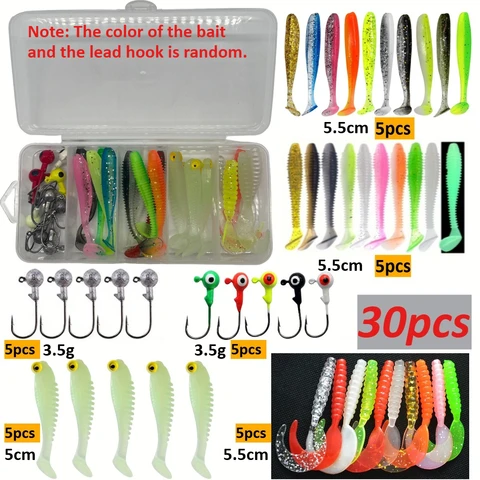 Комплект мягких приманок Pesca 30 шт.