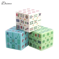 3x3x3 mahjong speed magic cubes puzzle magico educational transparent luminous cube educational toys for kids adult digital cube