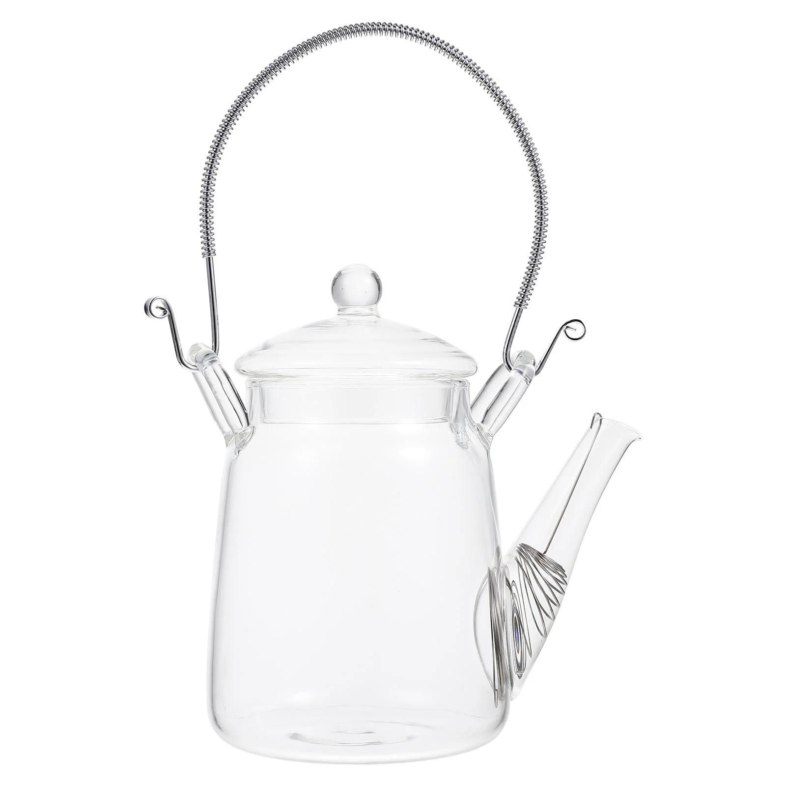 

Kettle Glass Water Pitcher Tea Coffee With Carafe Spout Beverage Teapot Juice Container Pot Teapots Stovetop Cooling Milk