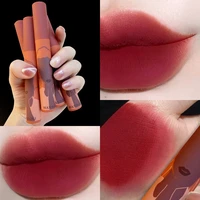matte velvet lip glaze waterproof lasting moisturizing lip gloss matte non stick cup no fading lipstick makeup matte lipstick