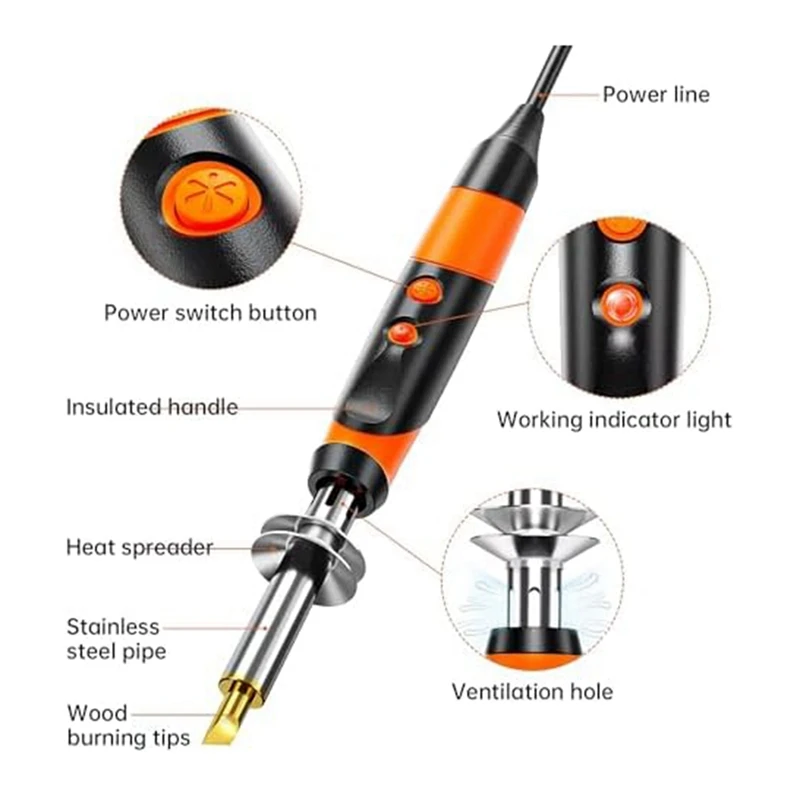 Дерево искусственный Оранжевый металл для тиснения резьба сделай сам поделки