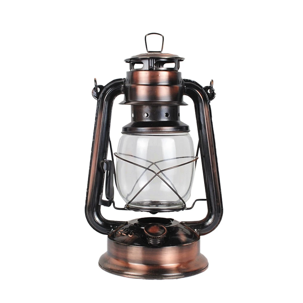 

Керосиновая лампа для кемпинга в стиле ретро, 25 см