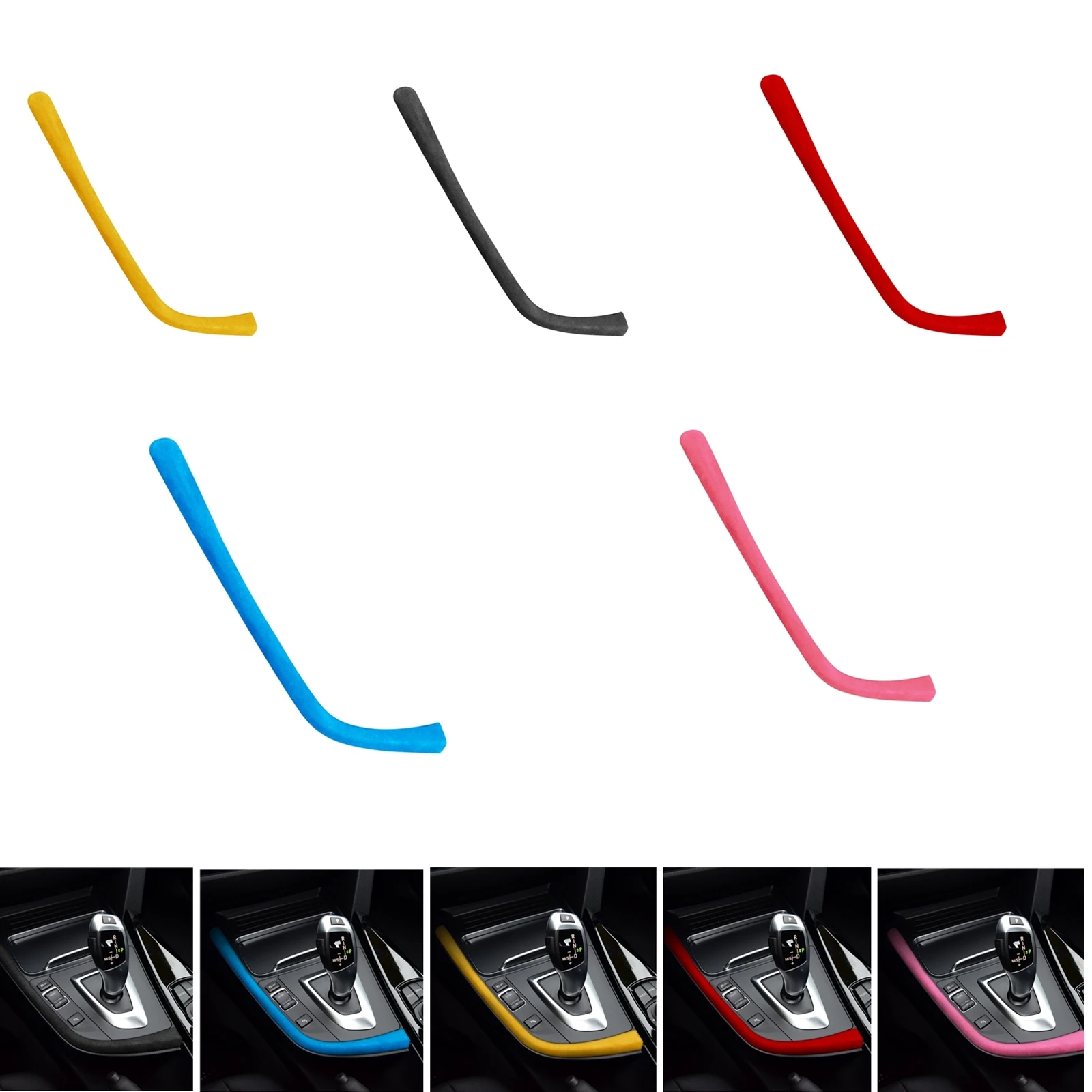 

Коробка переключения передач, боковая полоса, панель консоли, отделка кромок для BMW 3 серии, F30, Gran туризм, F34, 4 серии, F33, F36, F35 2014-2019