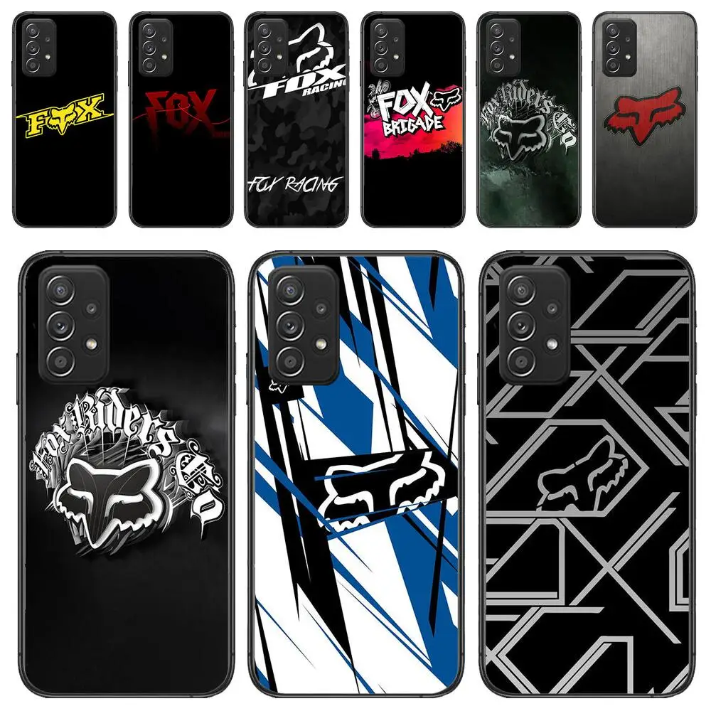 

Motorcycle Racing Foxes Phone Case For Samsung Galaxy A13 A52 A53 A73 A32 A51 A22 A12 A20e A50 A21 A72 A70 S 4G 5G Luxury Cover