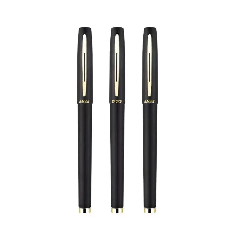 

Гелевая ручка большой емкости 1,0/0,7/0,5 мм, 3 шт., подписная каллиграфия, фотография, черные/синие/красные чернила, Офисные аксессуары