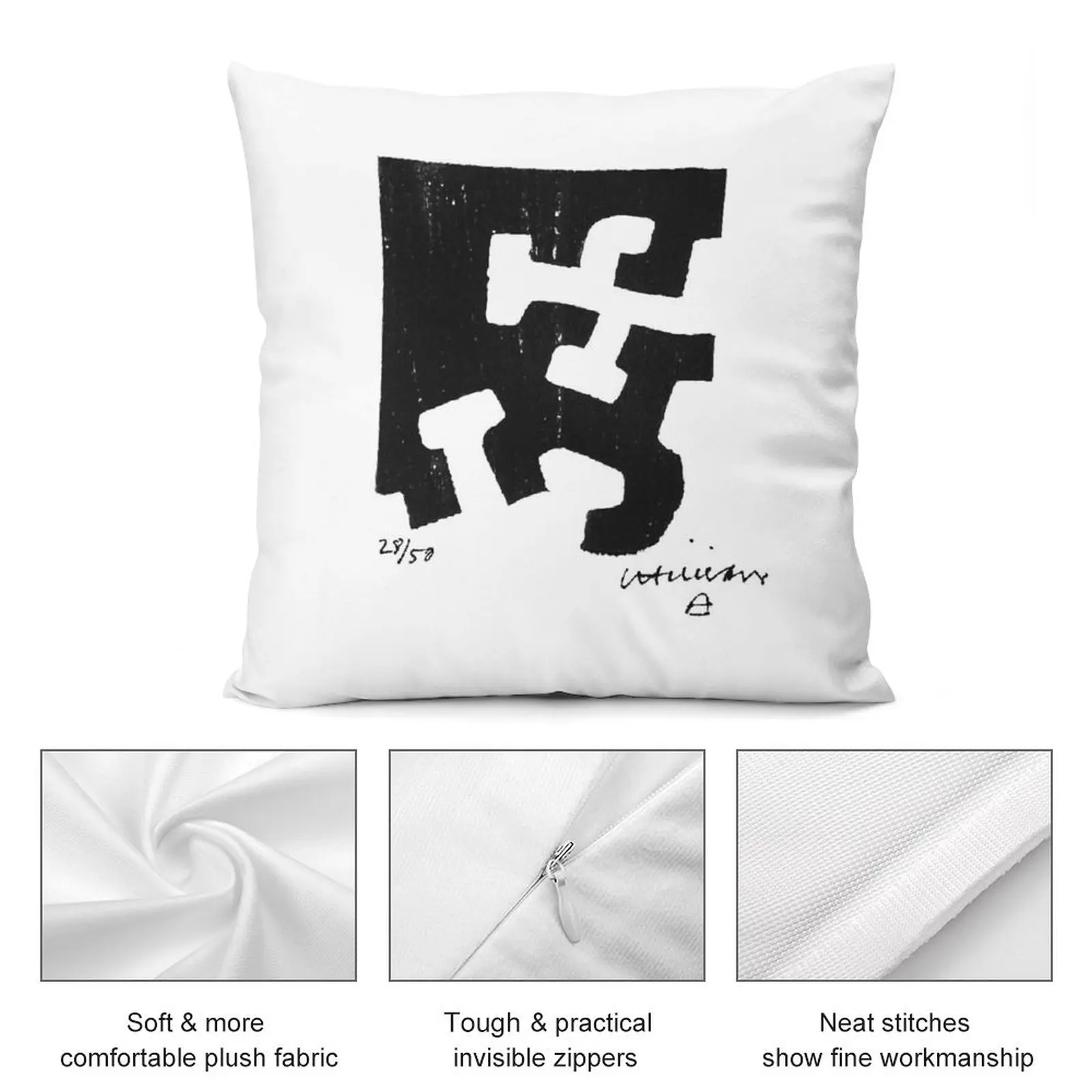 Декоративная подушка Eduardo Chillida - USMA III подушки эстетические рождественские