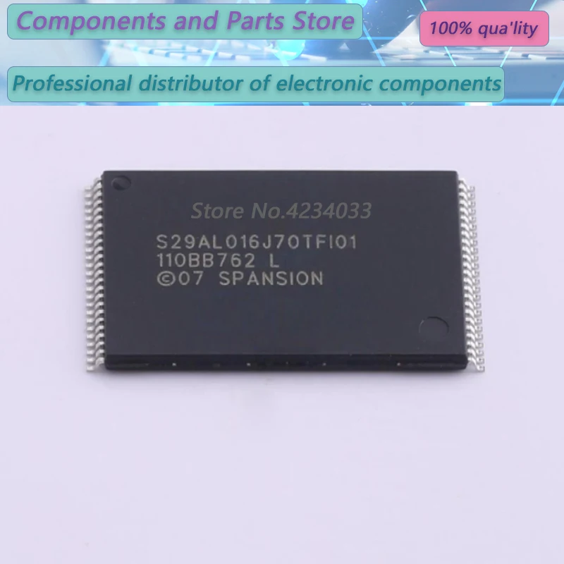 

5PCS S29AL016J70TFI01 S29AL016J70TFI S29AL016J70 TSOP-48 new100% S29AL01 6J70TFI01