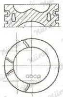 Поршень Dm.85.00x2.5x2.0x2.0 +0.60 Цена За 1 Шт Citroen C5 Ford Galaxy/Mondeo/S-Max Jaguar Xf Landrover Discovery/Freeland... |