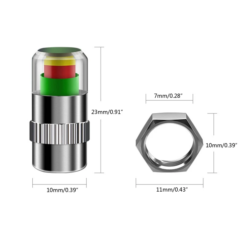 Манометр для автомобильных шин 4x2 4 Бар | Автомобили и мотоциклы