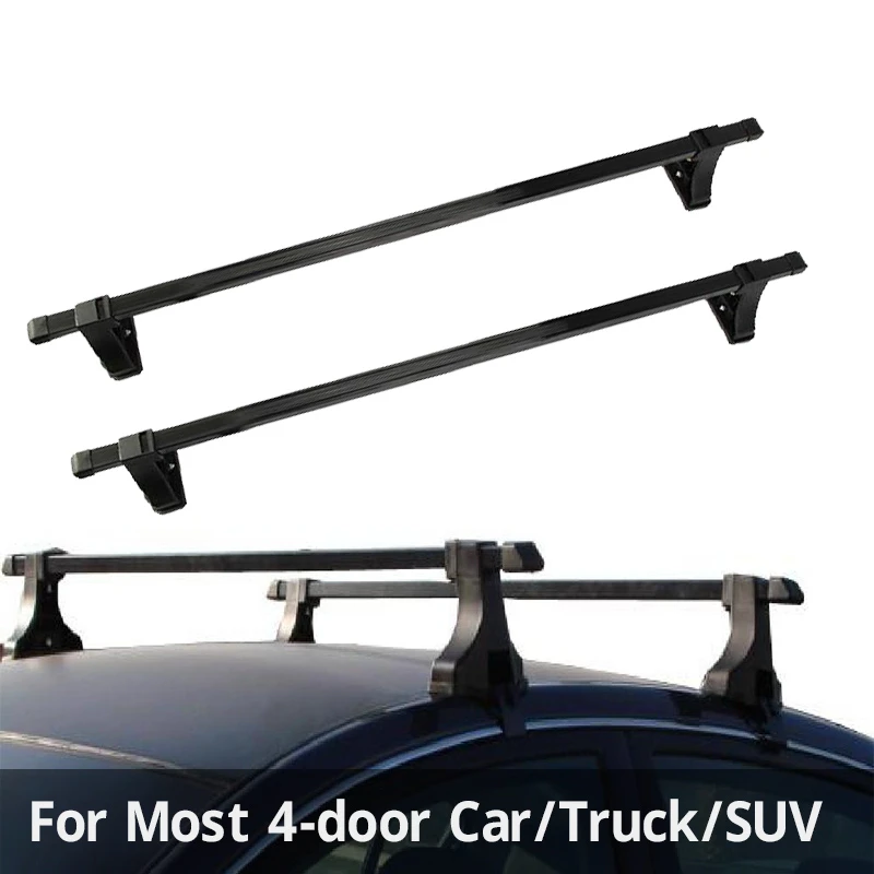 

48 inch Car Roof Rack Cross Bars 48" roof Rack Crossbar Roof Luggage Carrier Roof Rail 35KG/75LBS For 4-door car/truck/SUV