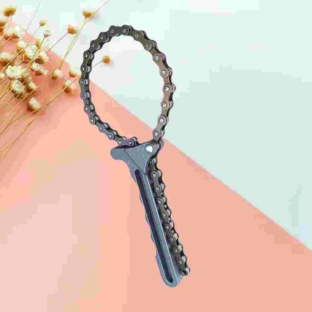 

Car Oil Filter Wrench Key Chain Type Wrench Trucks Engine Oil Fuel Filters Grip Spanner Plier Remover Hand Tool