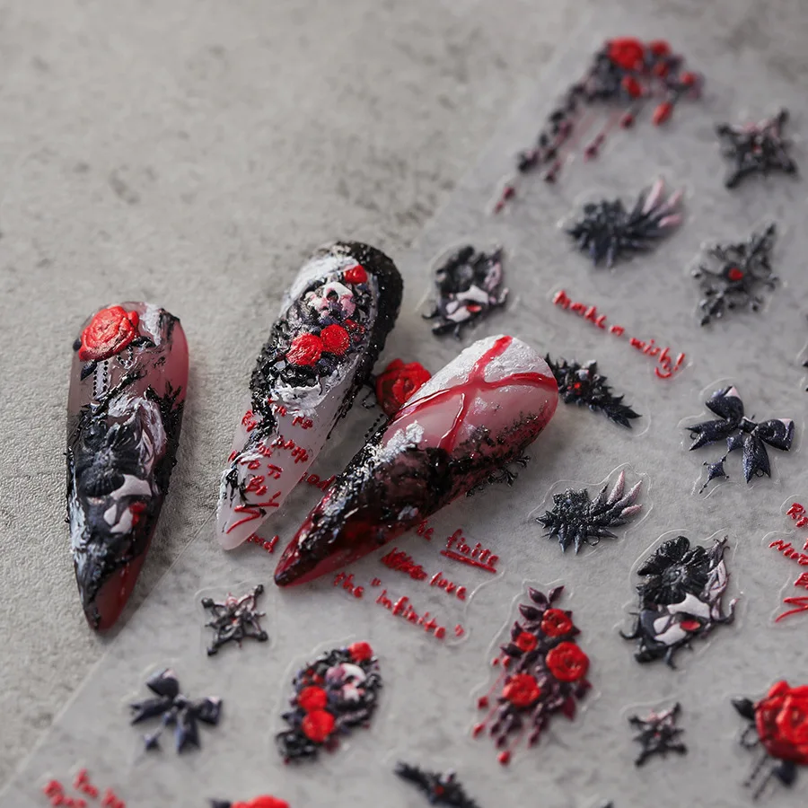 Акриловая переводная наклейка для ногтей