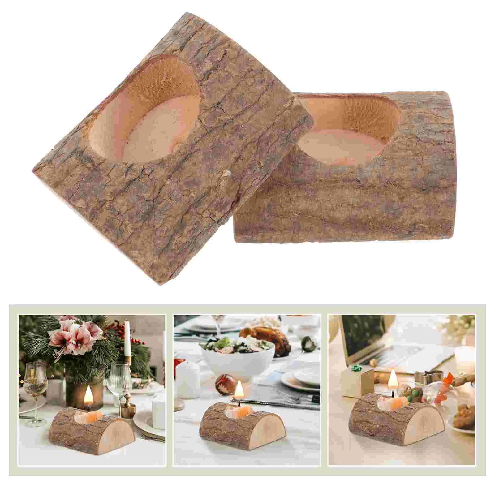 

Stands Tea Lights Holder Wooden Tealight Table Centerpiece Candles Holders Sticks