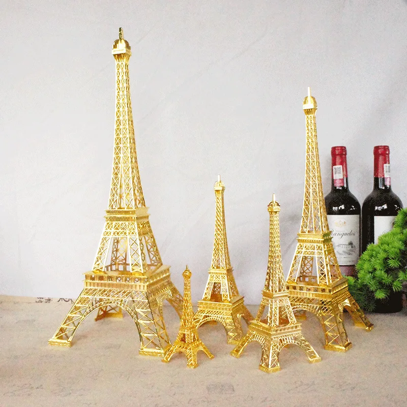 

Metal Eiffel Tower Building Souvenir, Home Room Decor, Furnishing Articles, Xmas Gifts, Paris, France, Landscape, Building