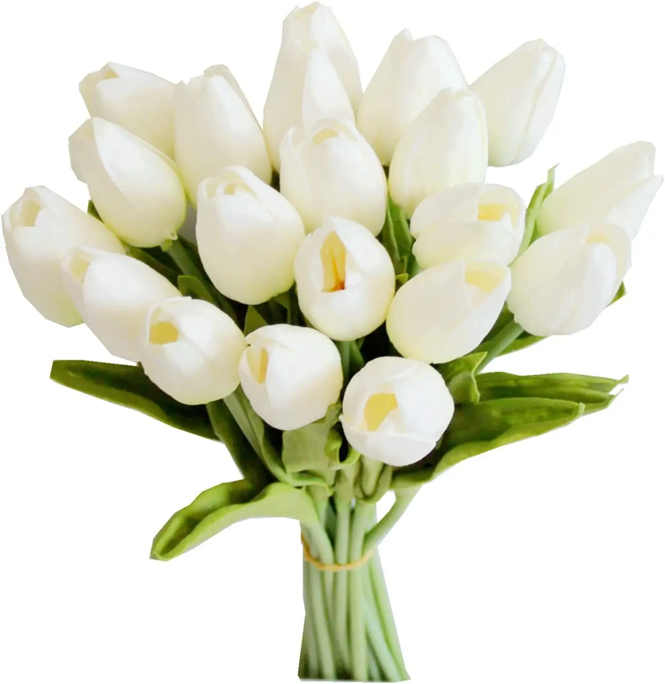 9pcs Artificial Tulip Silk Flowers for Home Kitchen Garden Party Décor Wedding Decorations