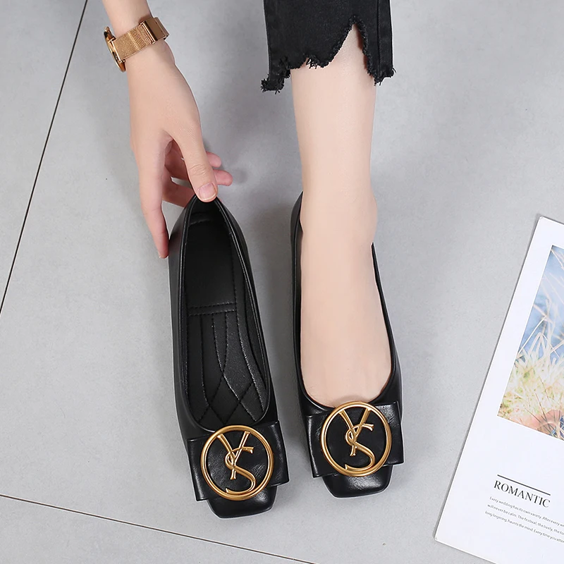 Chaussures Femme Sapatos Femininos De Luxo Ballet Flats Women Ladies Office Shoes